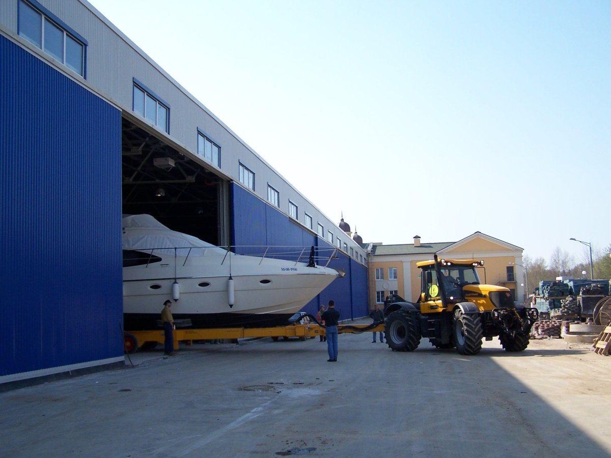 Ангары для катеров