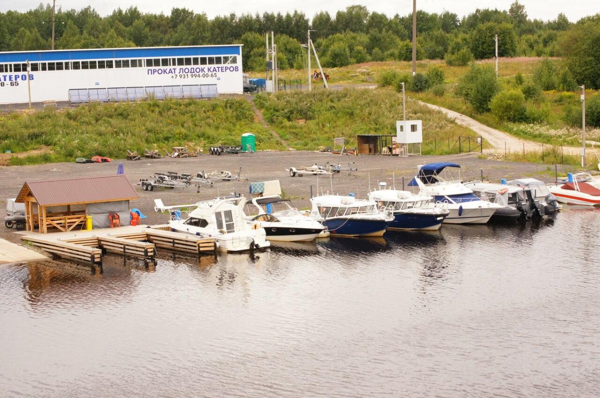 Стоянка катеров