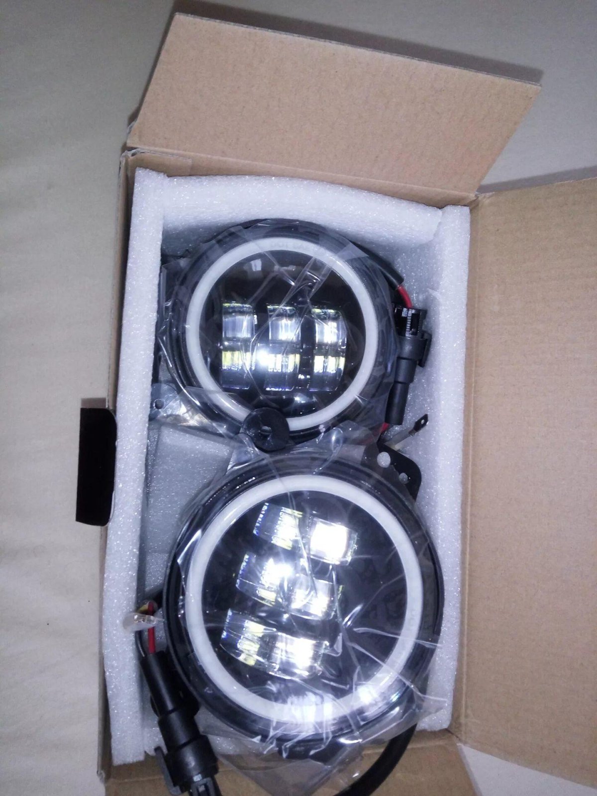 Диодные ПТФ Форд фокус 2 Рестайлинг