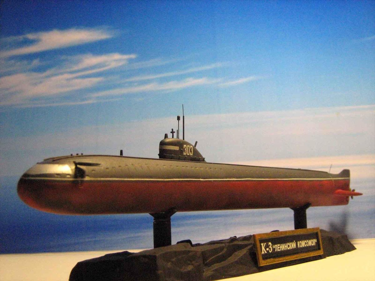 Подводной лодки к-3 «Ленинский комсомол»