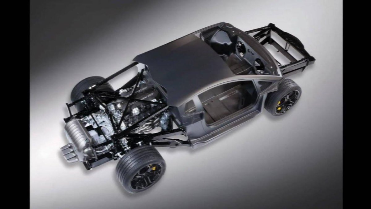 Шасси Ламборджини авентадор