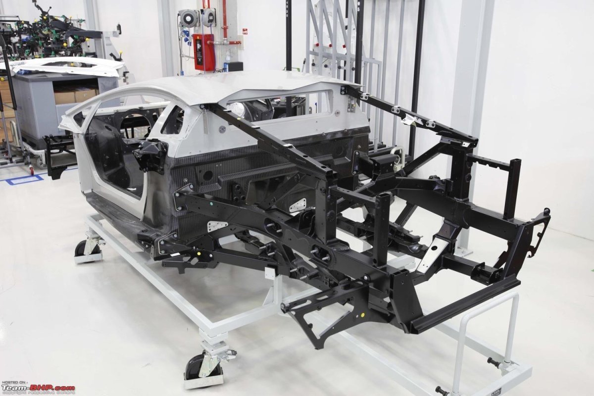 Шасси Ламборджини авентадор