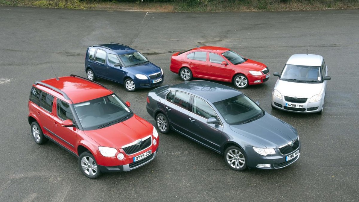 Škoda Модельный ряд