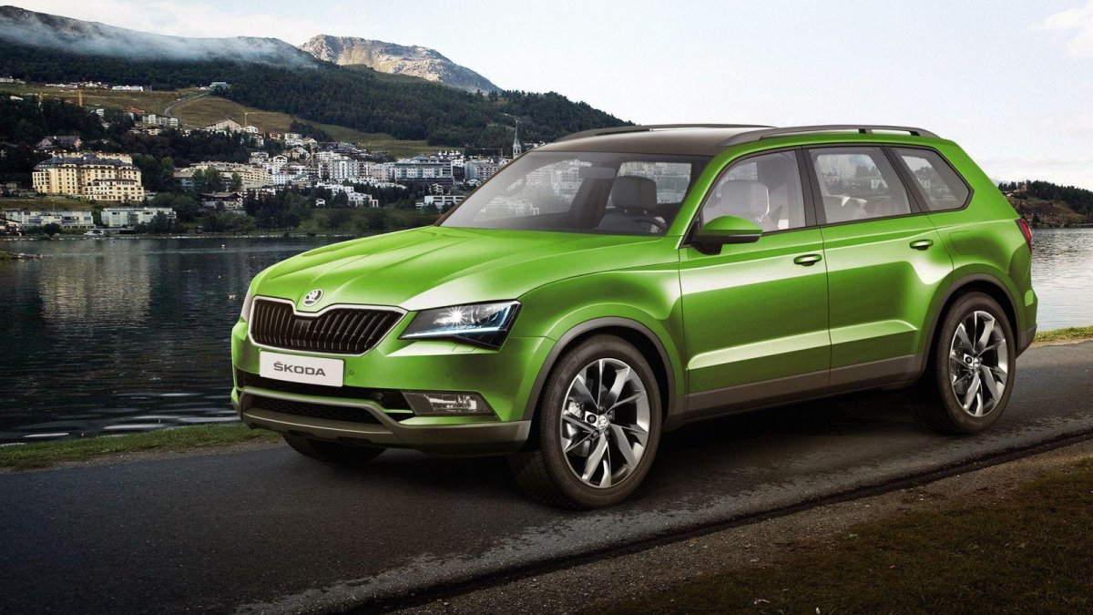 Суперб Шкода джип