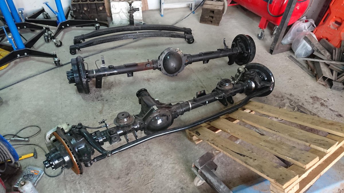 Задний мост УАЗ Патриот