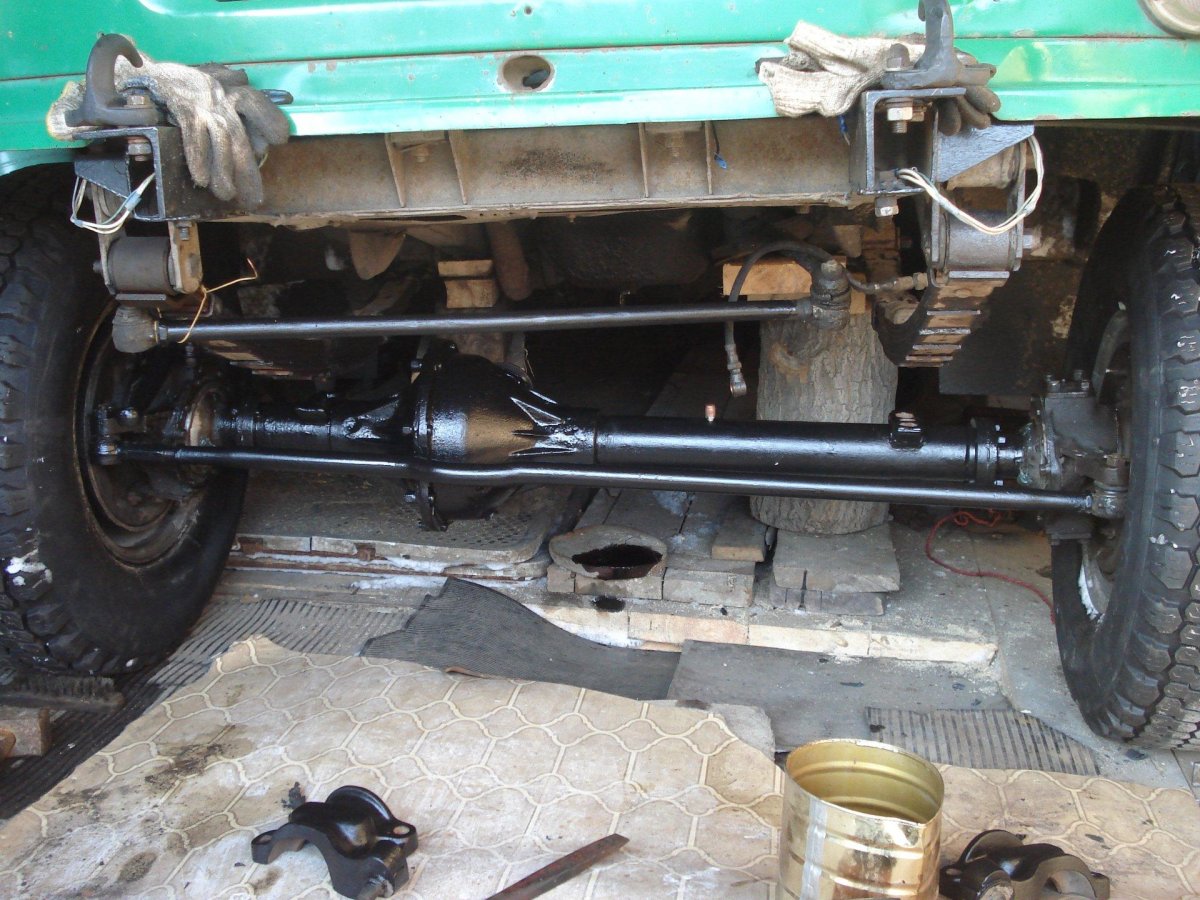 Военный передний мост УАЗ 469