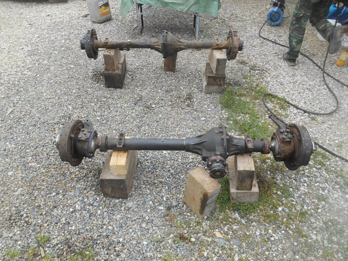 Передний мост УАЗ 469