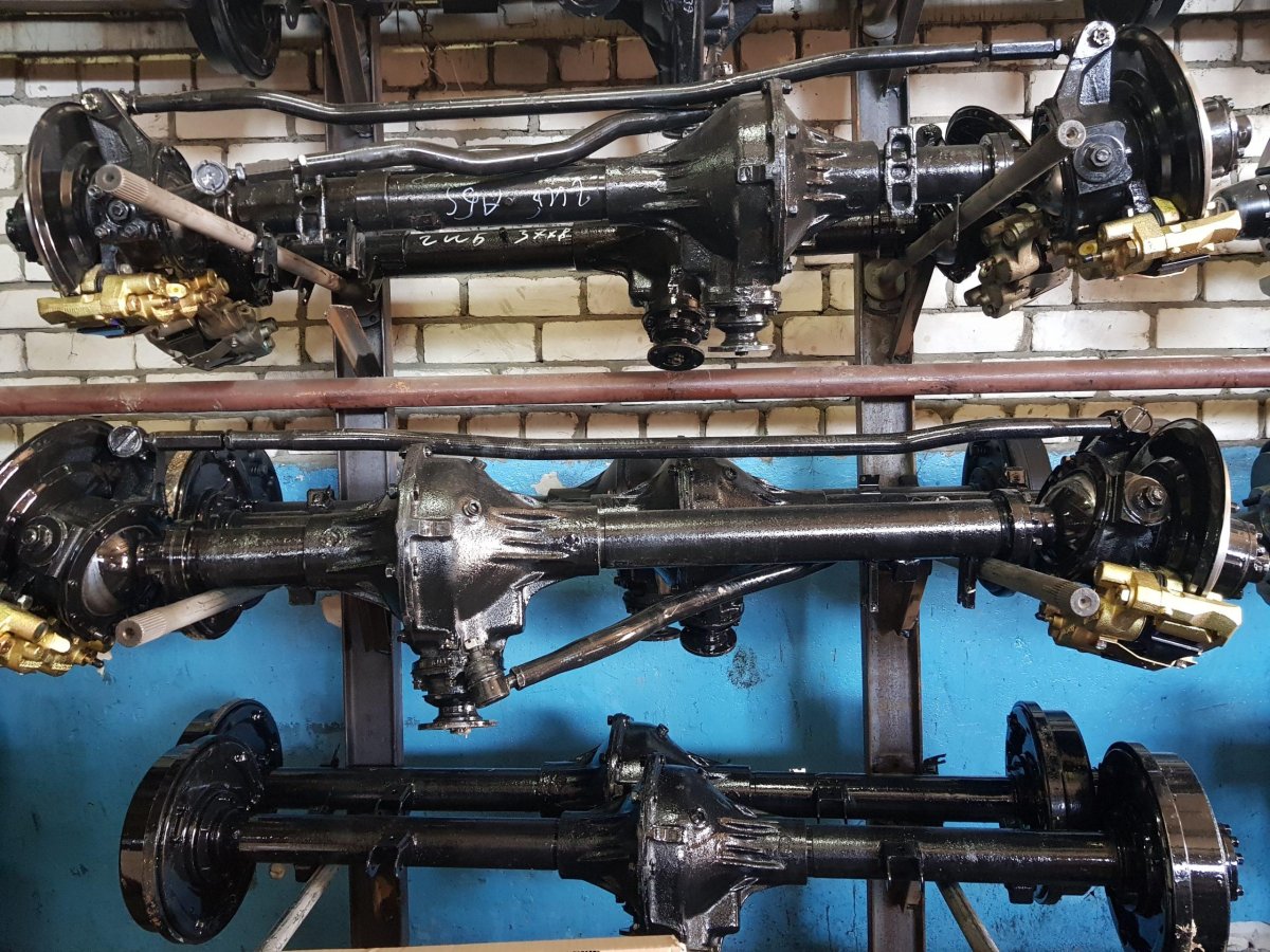 Перечулковка моста Nissan Patrol