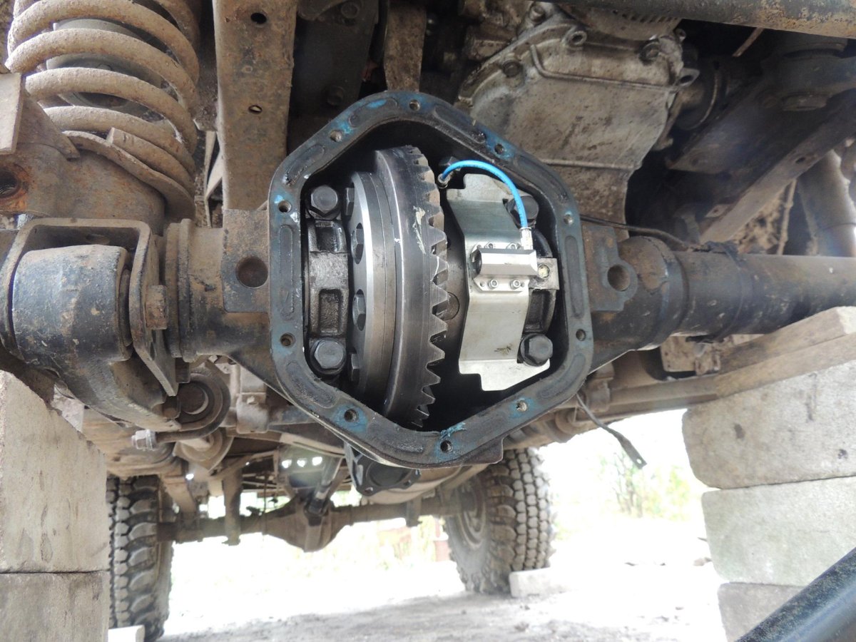 Блокировка дифференциала заднего моста УАЗ Патриот