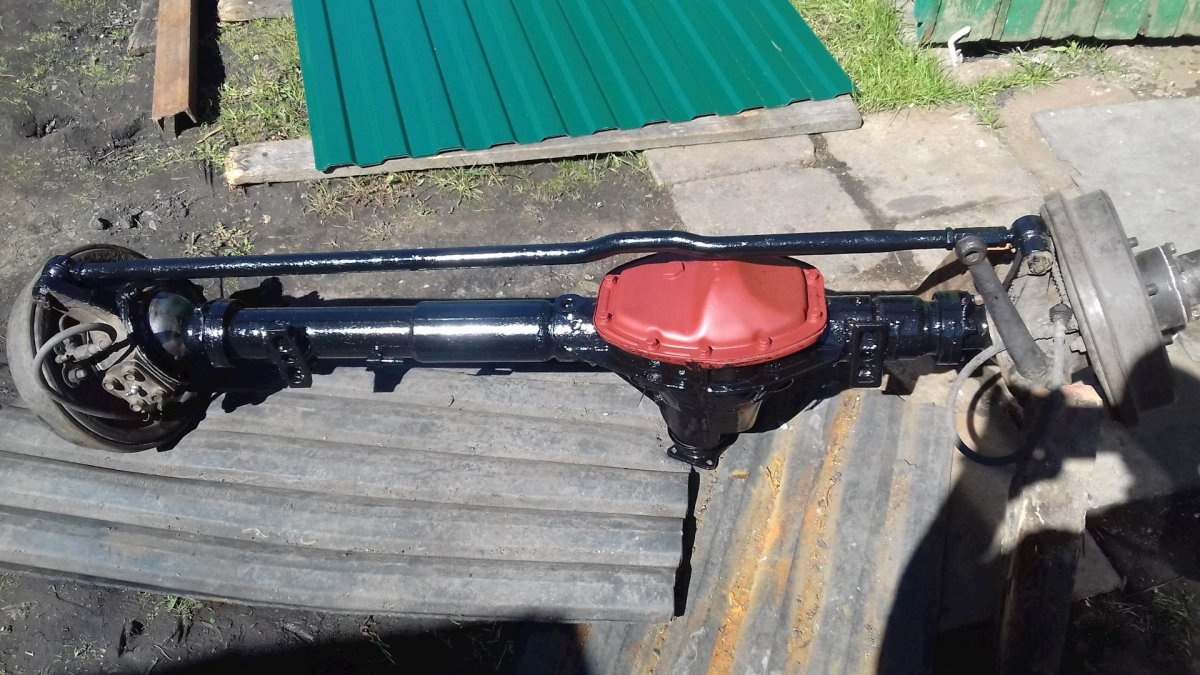 Передний мост гибридный УАЗ