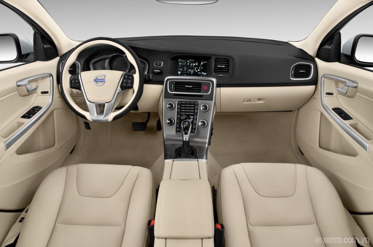 Вольво s60 белый салон