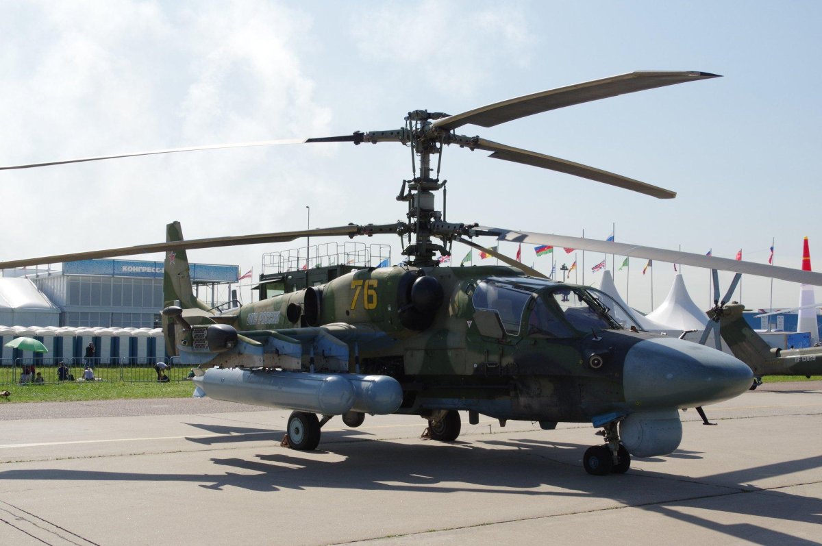 Вертолёт к-52 Аллигатор