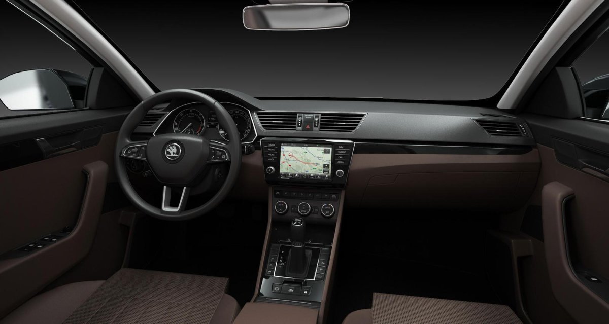 Шкода Суперб 2021 салон