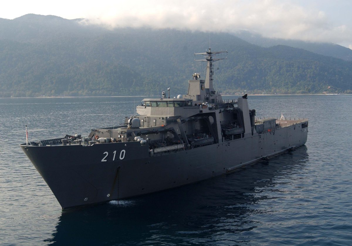 Десантный корабль Сингапура Endurance 160