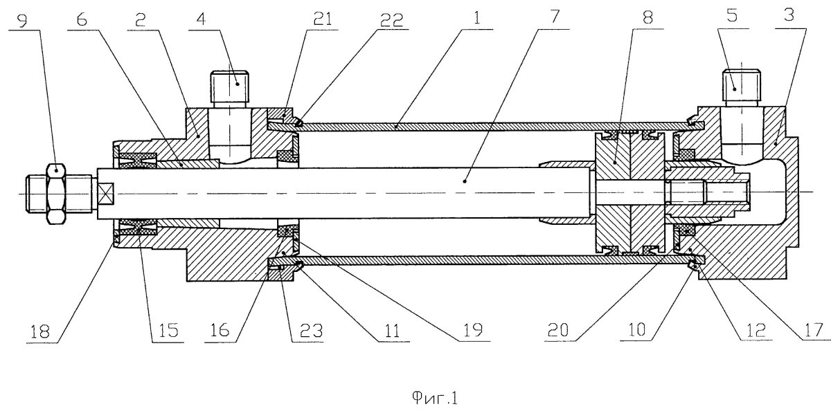 Поршень пневмоцилиндра чертеж