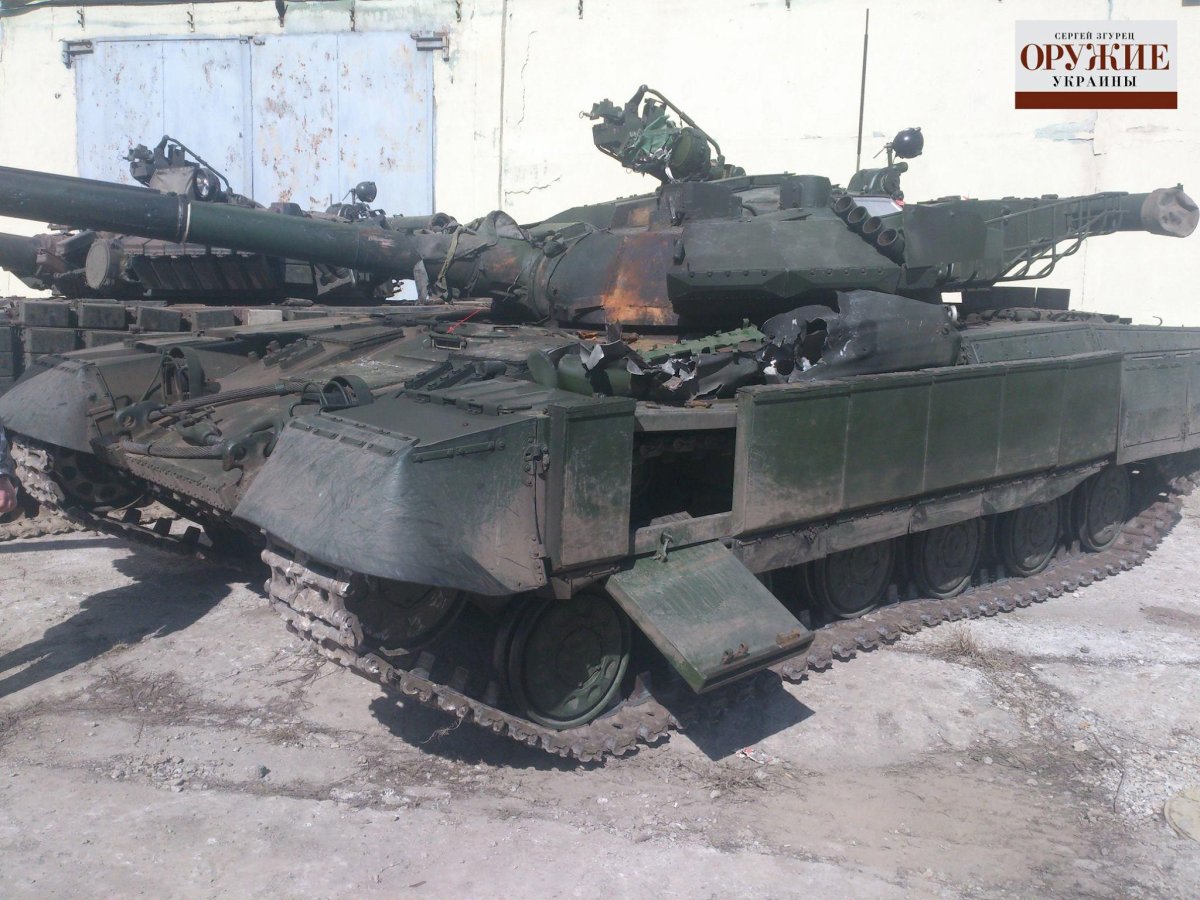 Т 64 Булат подбитый