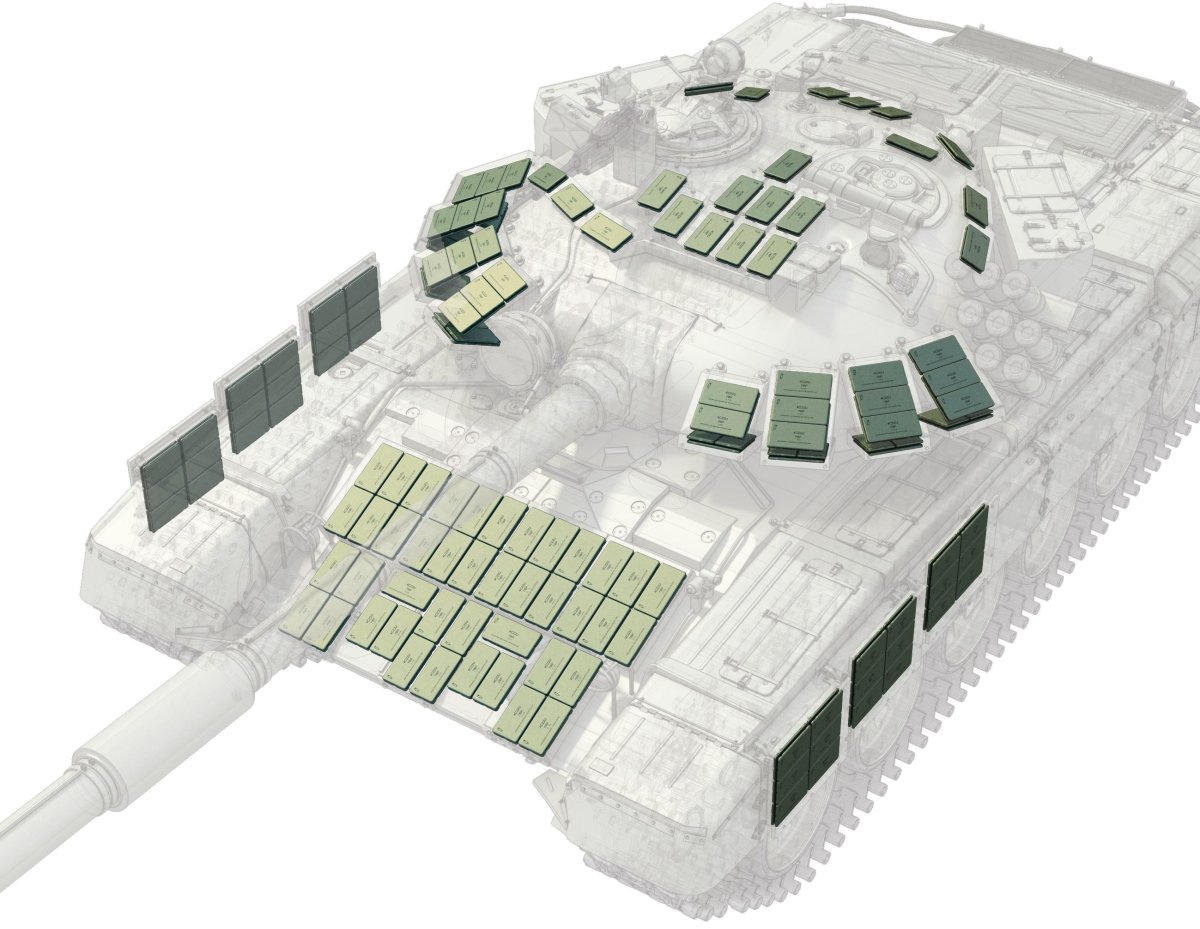 Динамическая защита (ДЗ) "контакт-5".