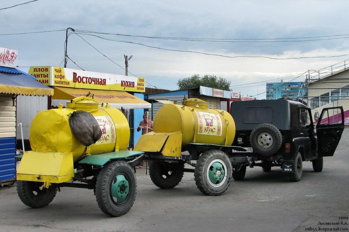 ГАЗ 53 цистерна квас