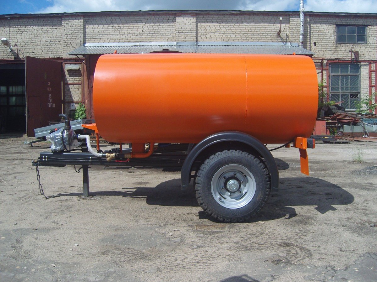 Бочка поливомоечная ОПМ-3.5 тормозная система