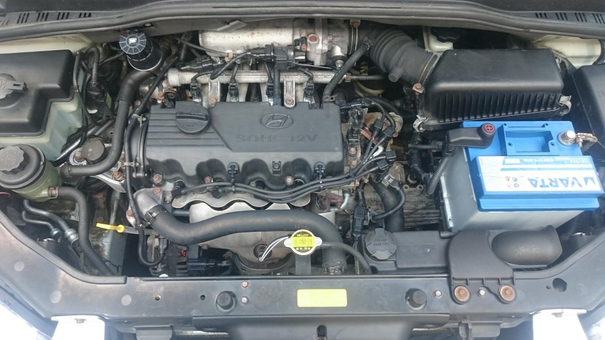 Hyundai Getz 1.1 подкапотное