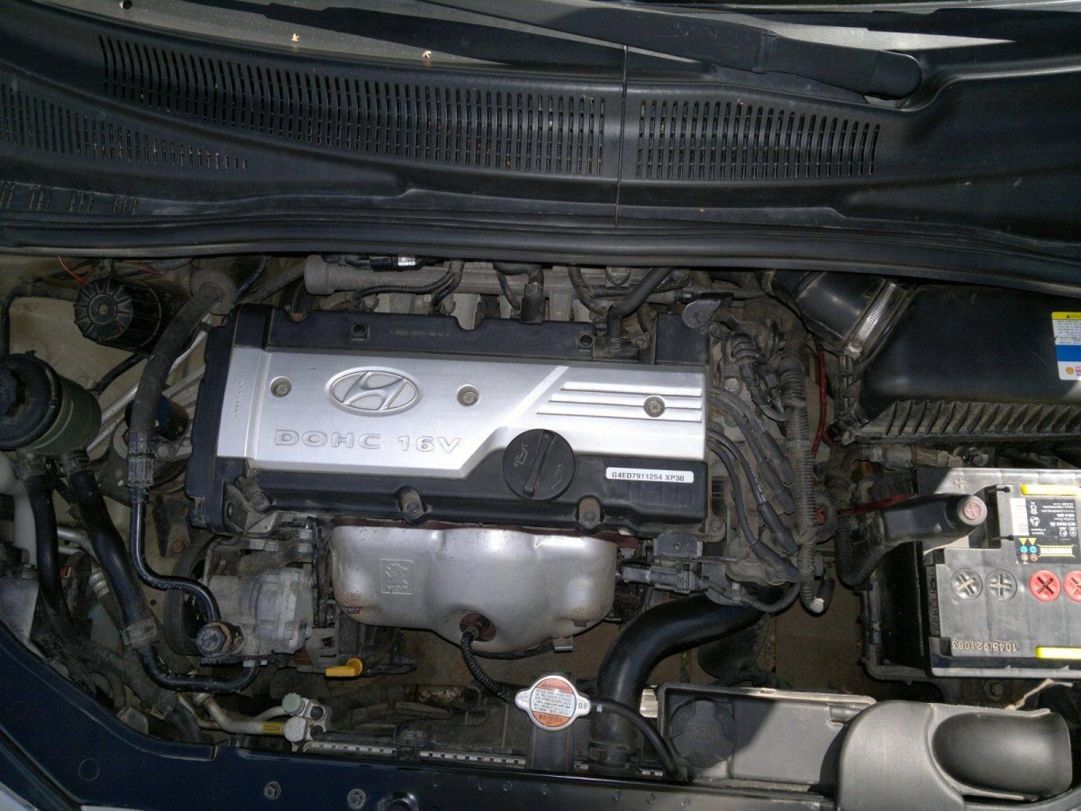 Гетц 1.4 под капотом