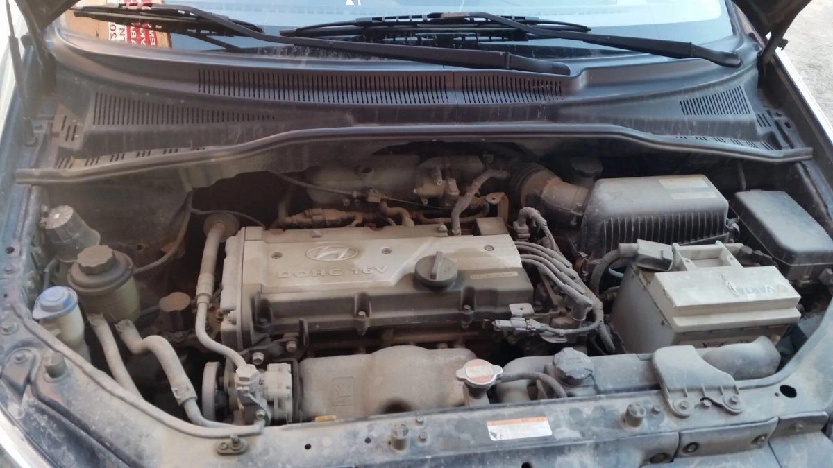 Hyundai Getz 1.1 подкапотное