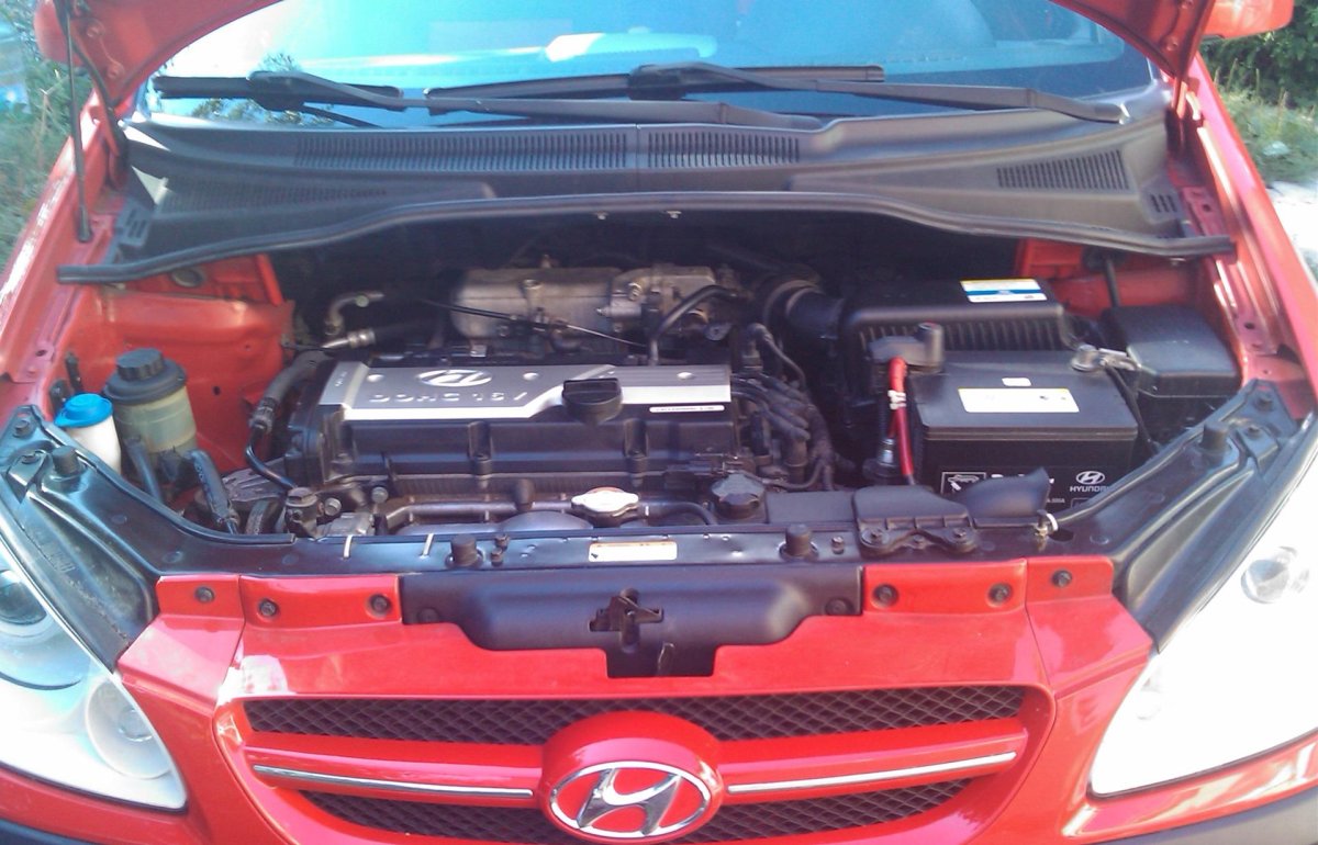 Двигатель Хендай Гетц 1.4