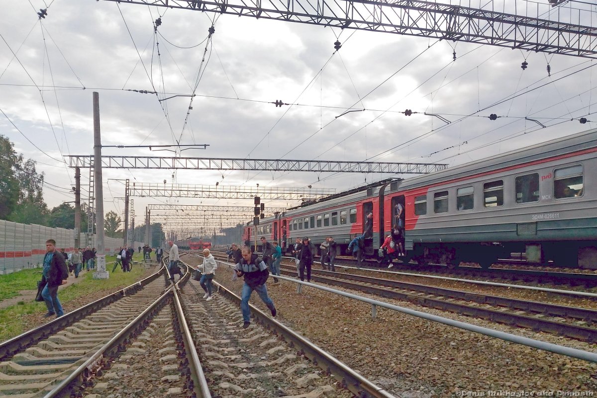 Станция Аметьево электричка