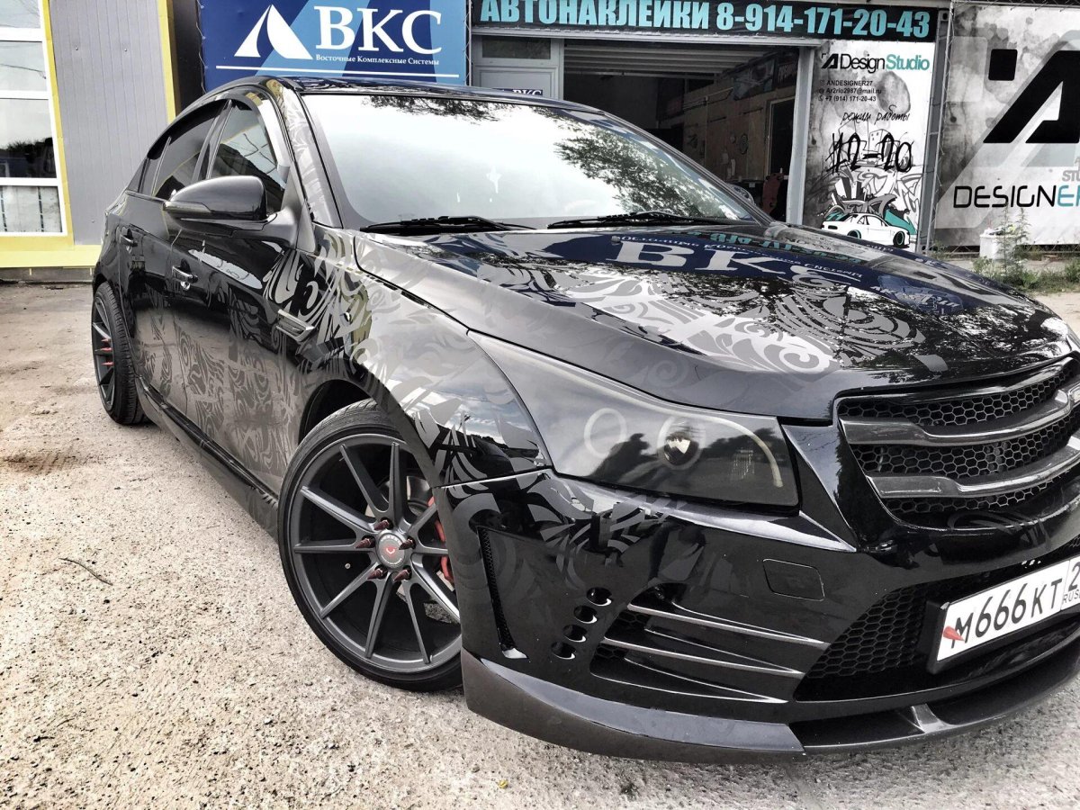 Тюнингованный Шевроле Круз