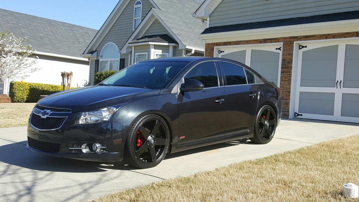Chevrolet Cruze Tuning черный