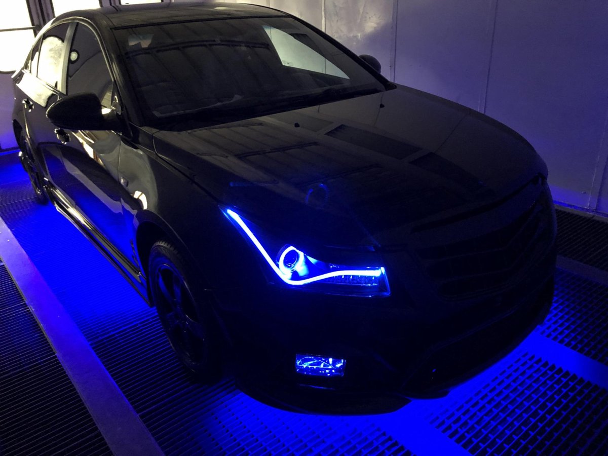 Шевроле Круз подсветка фар