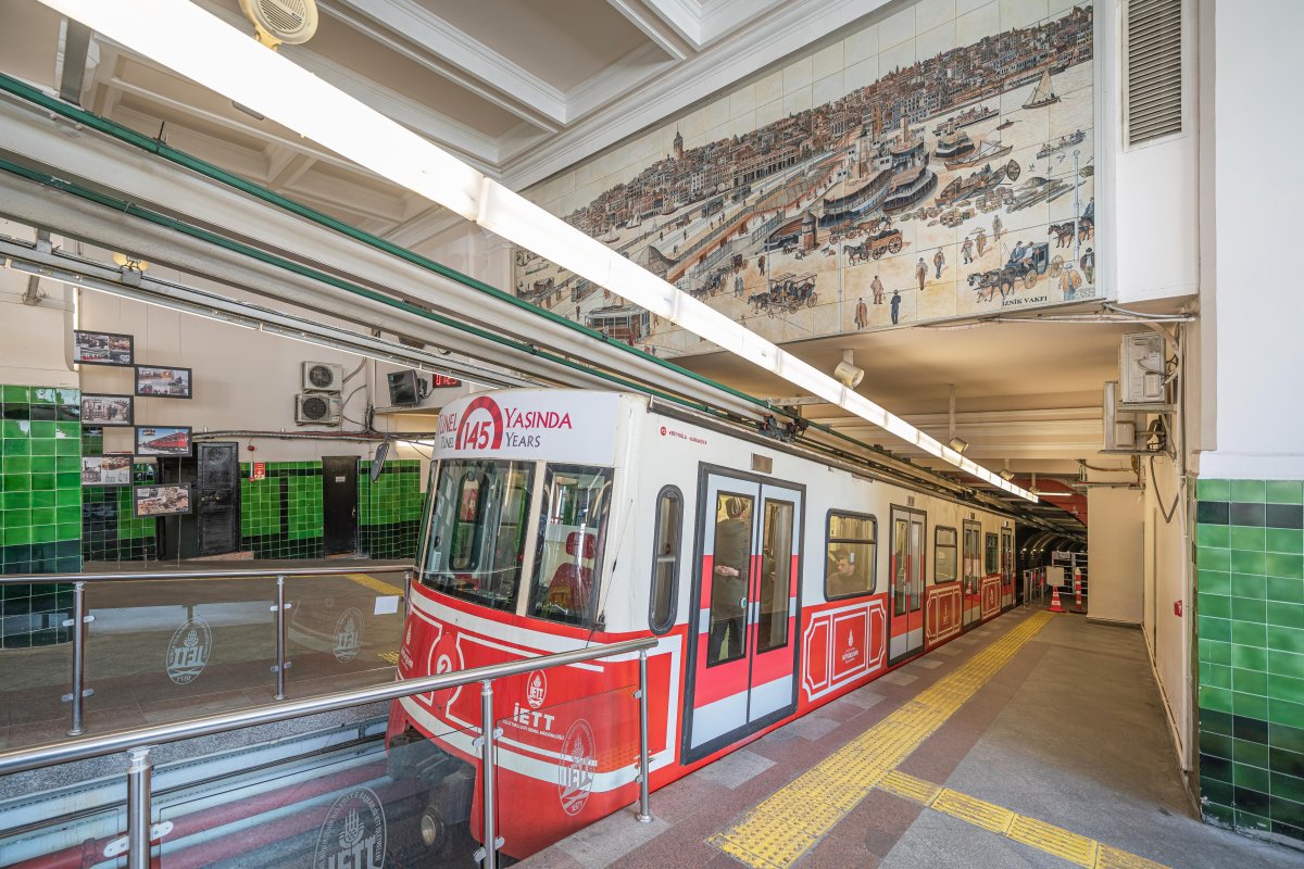 Фуникулер Тюнель Стамбул