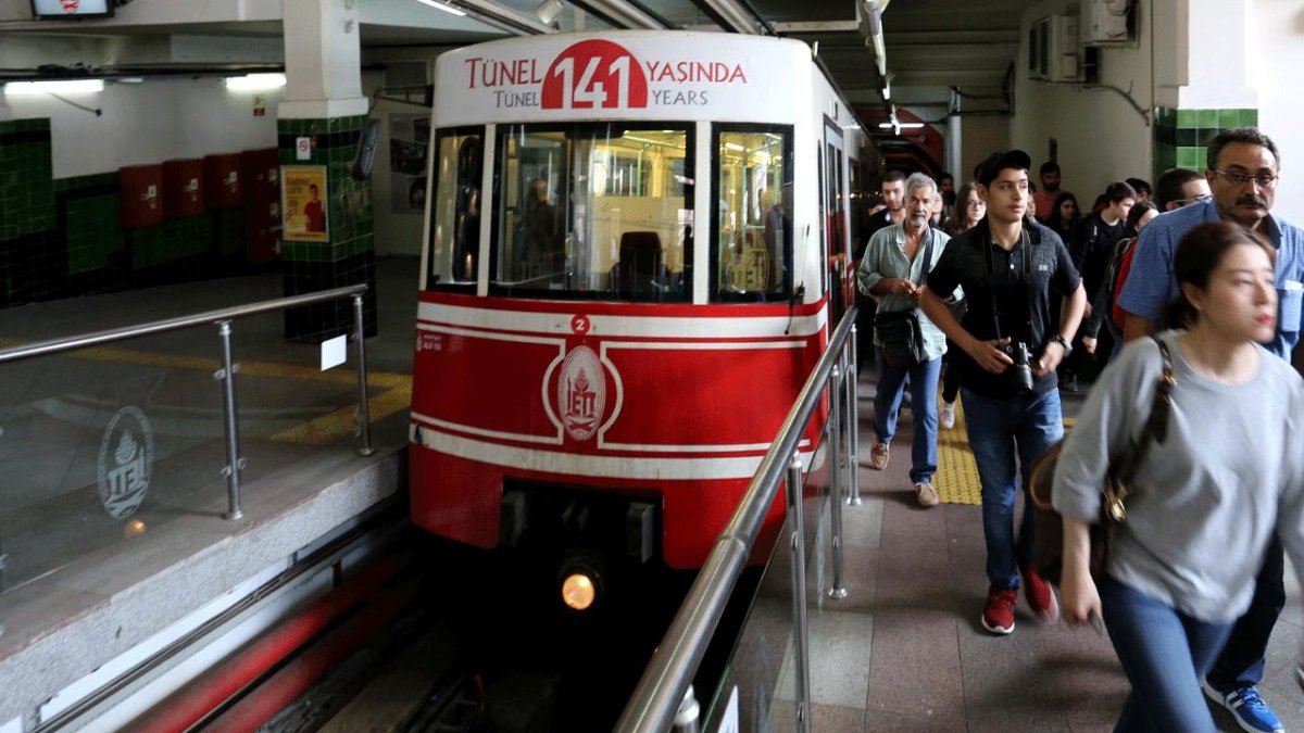 Фуникулер Тюнель Стамбул