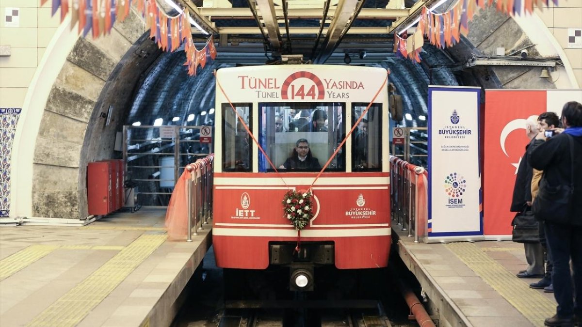 Турция. Стамбул. Метро ("Тюнель")