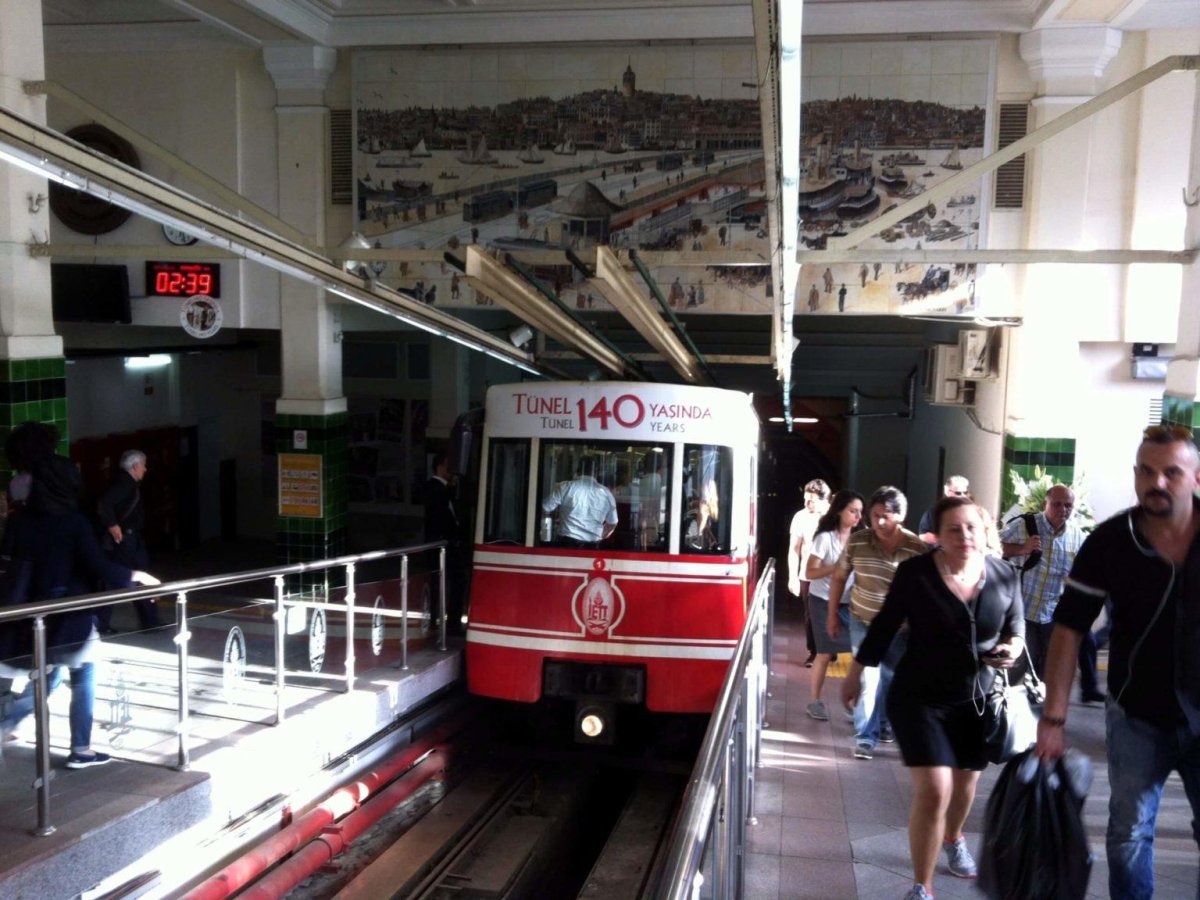 Фуникулер Стамбул Таксим