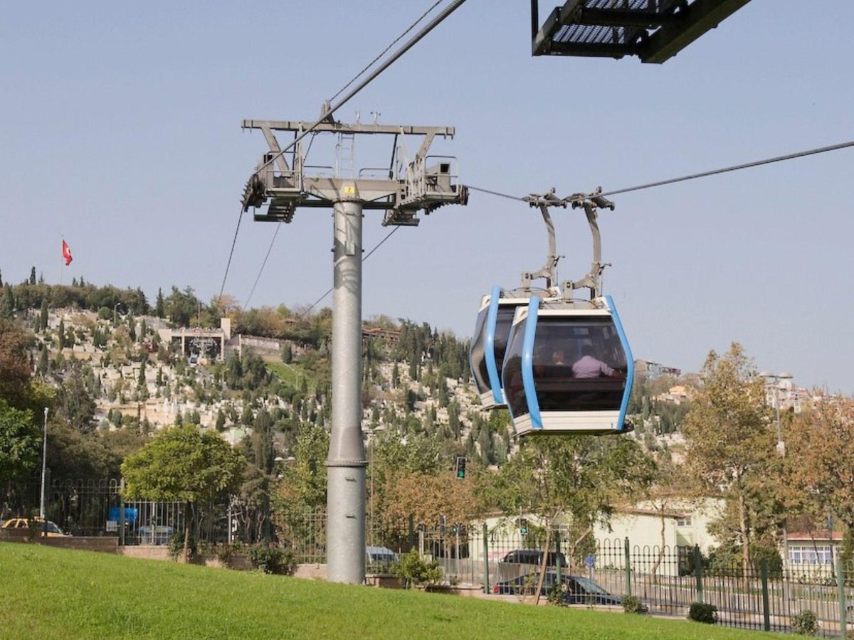 Канатная дорога Эюп Стамбул