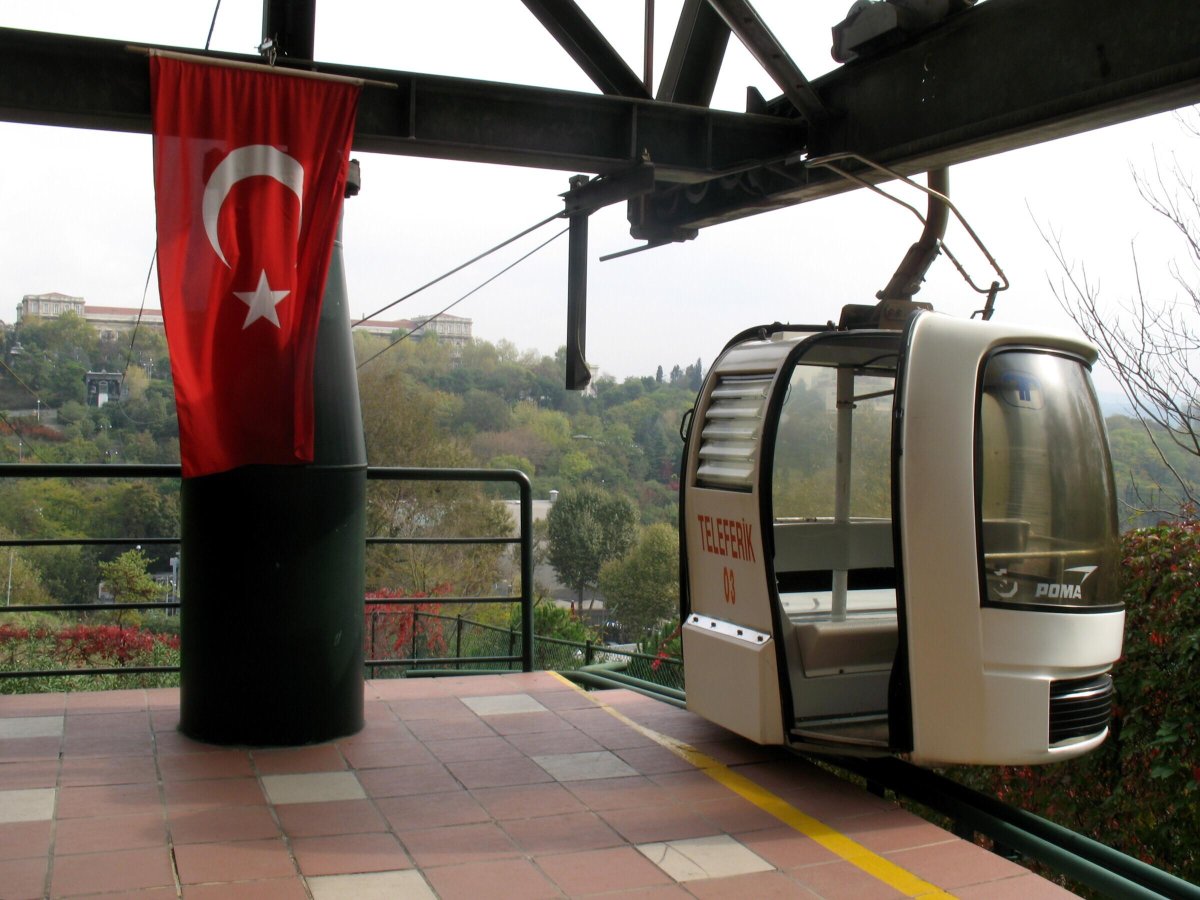 Канатная дорога Турция