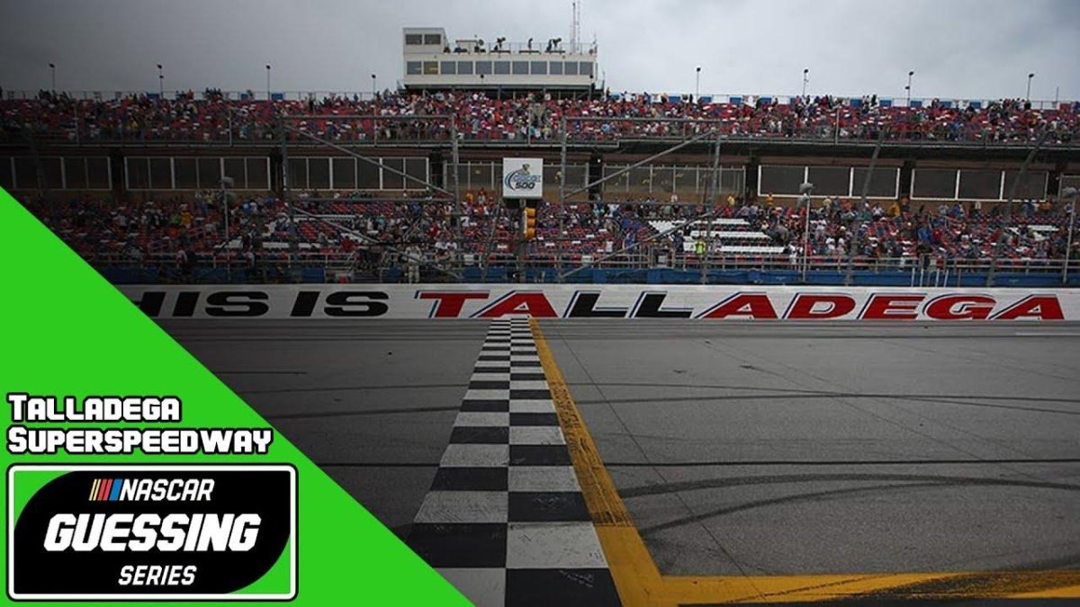 Финиш гонки наскар