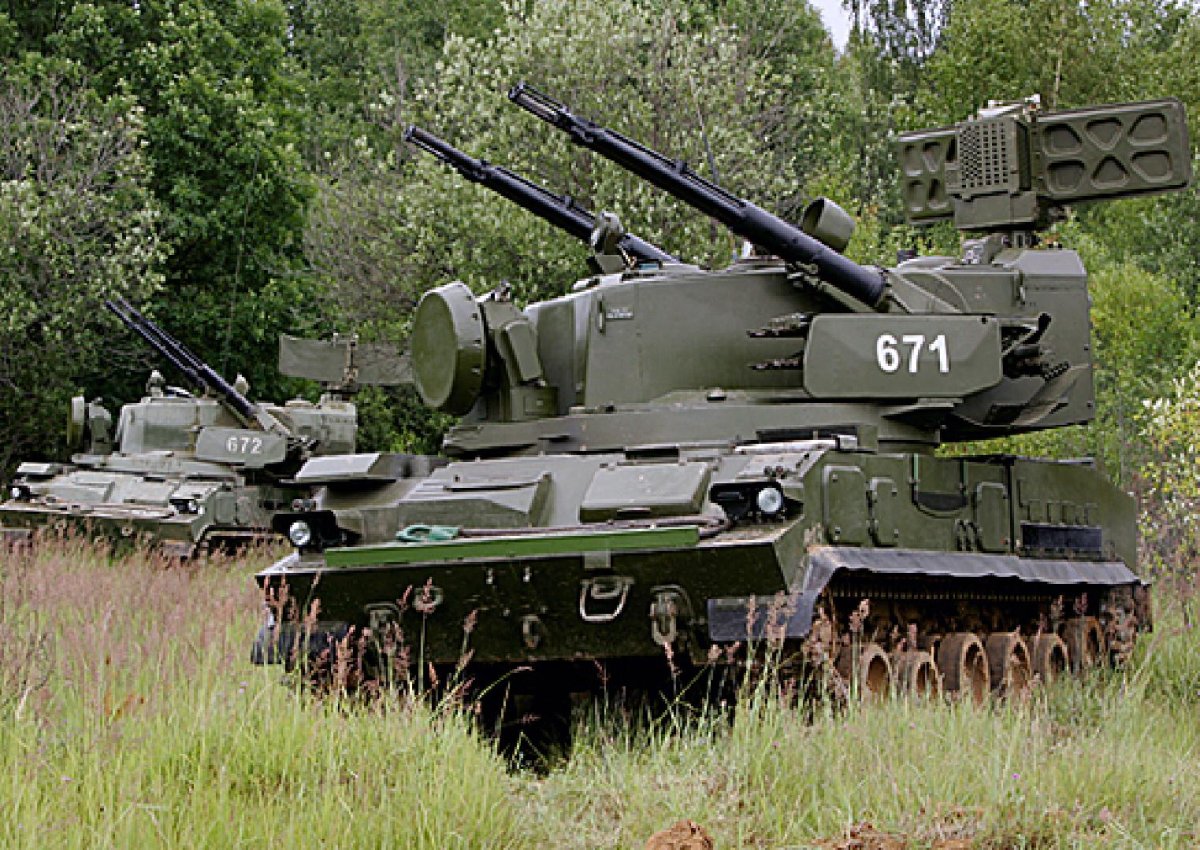 ЗСУ 2с6м Тунгуска