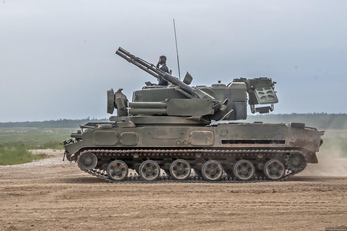 Тунгуска зенитный ракетный комплекс