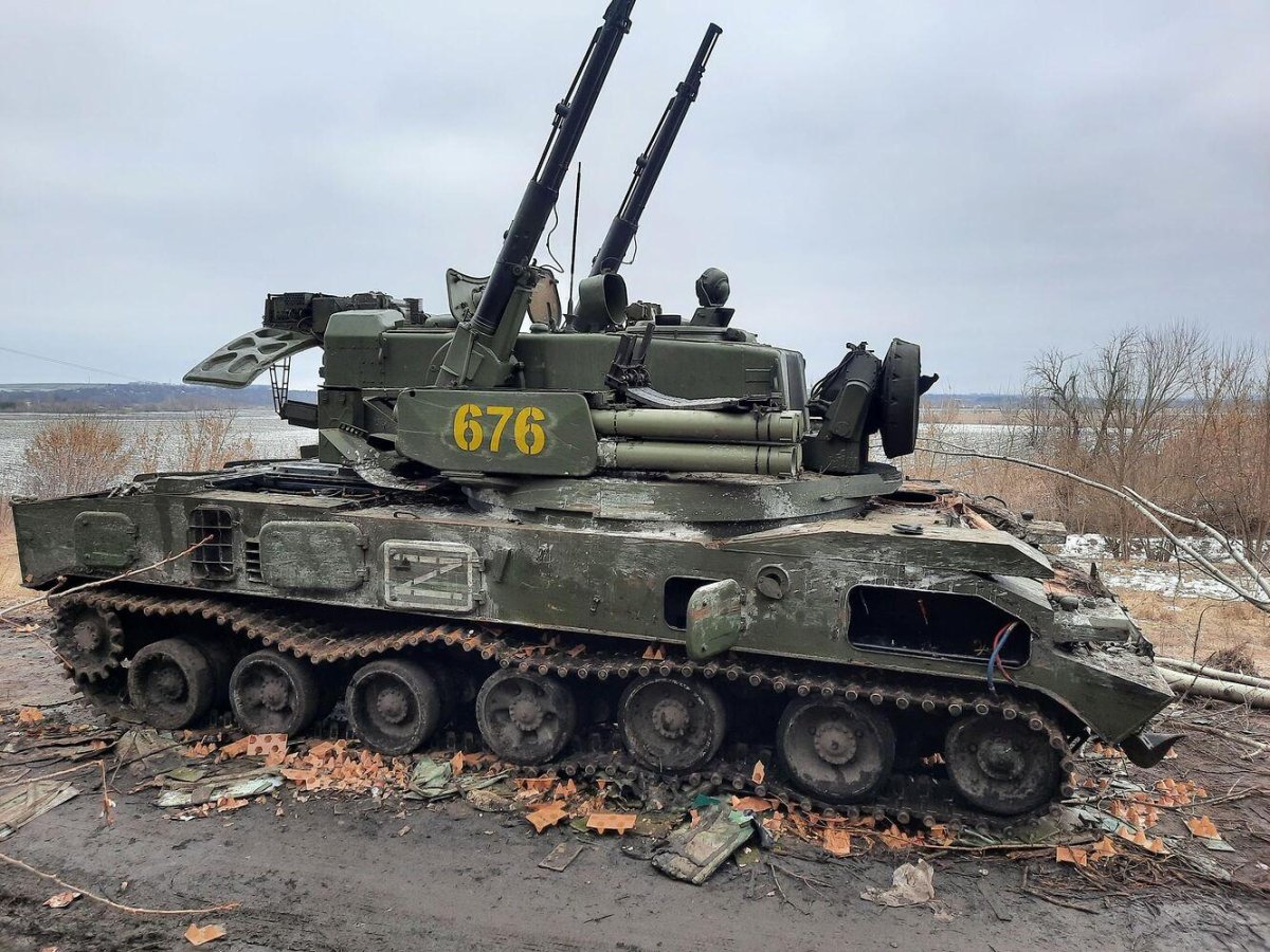 Тунгуска зенитный ракетно-пушечный комплекс