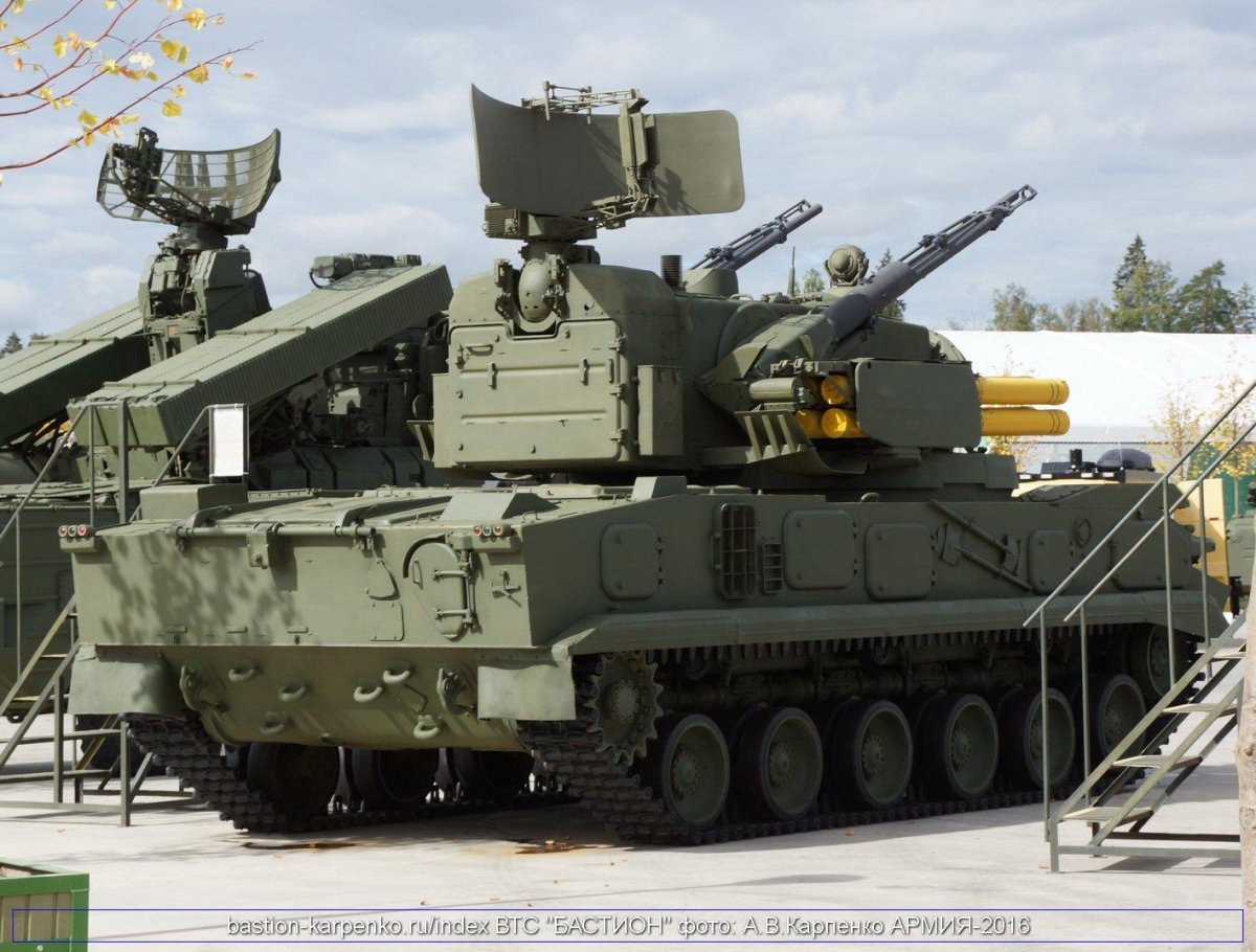 2к22м1 «Тунгуска-м1»