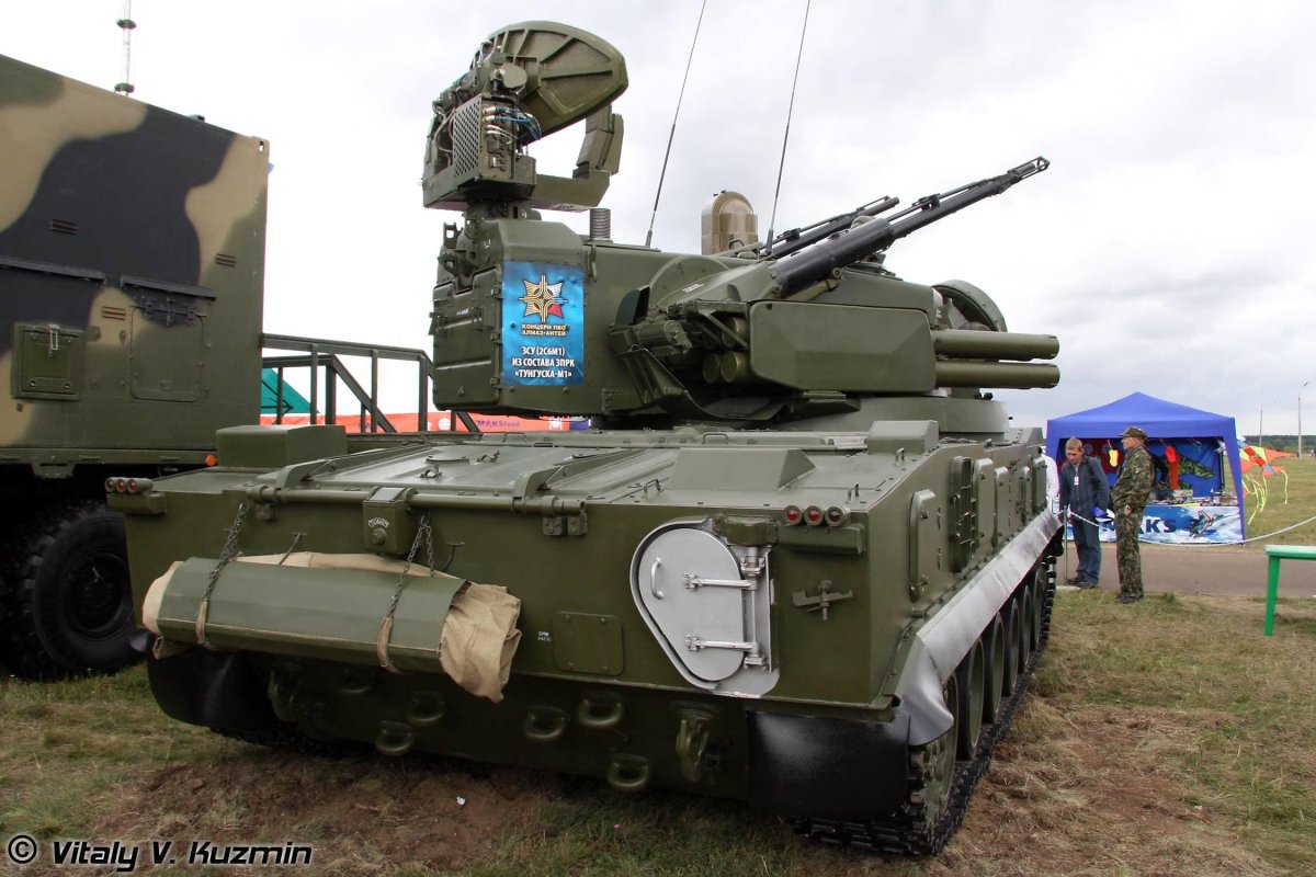 2с6м1 Тунгуска-м1