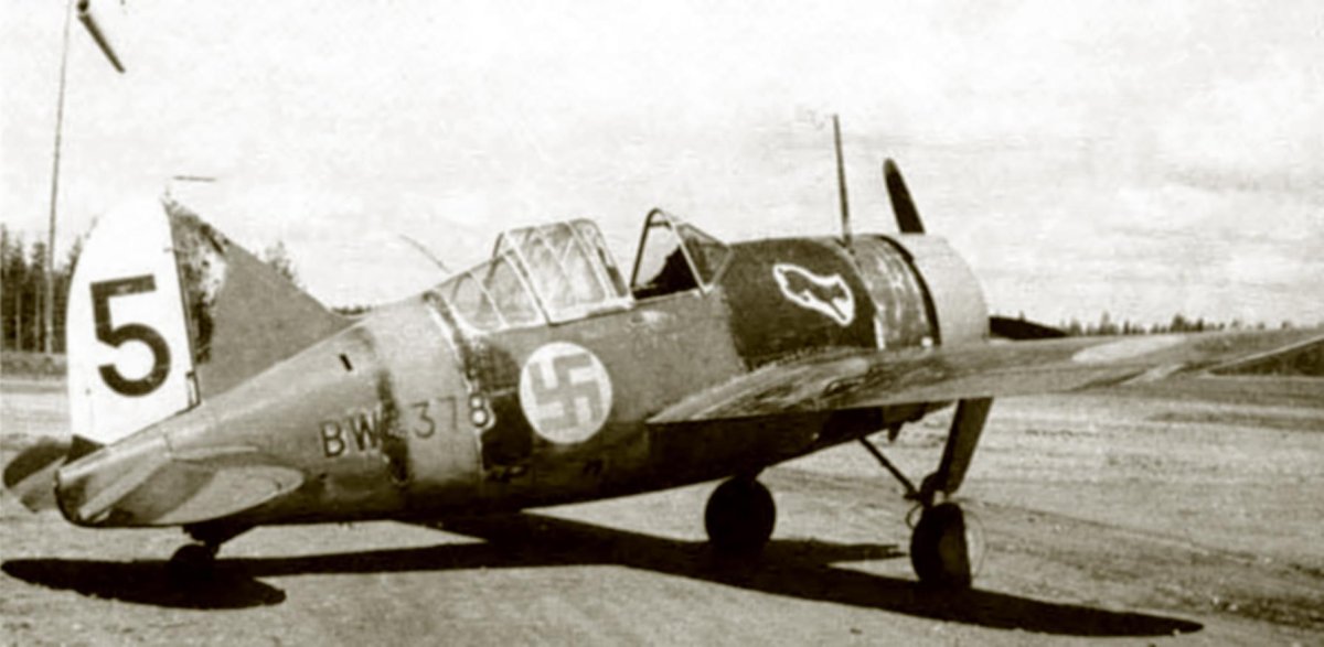 Брюстер Буффало самолет