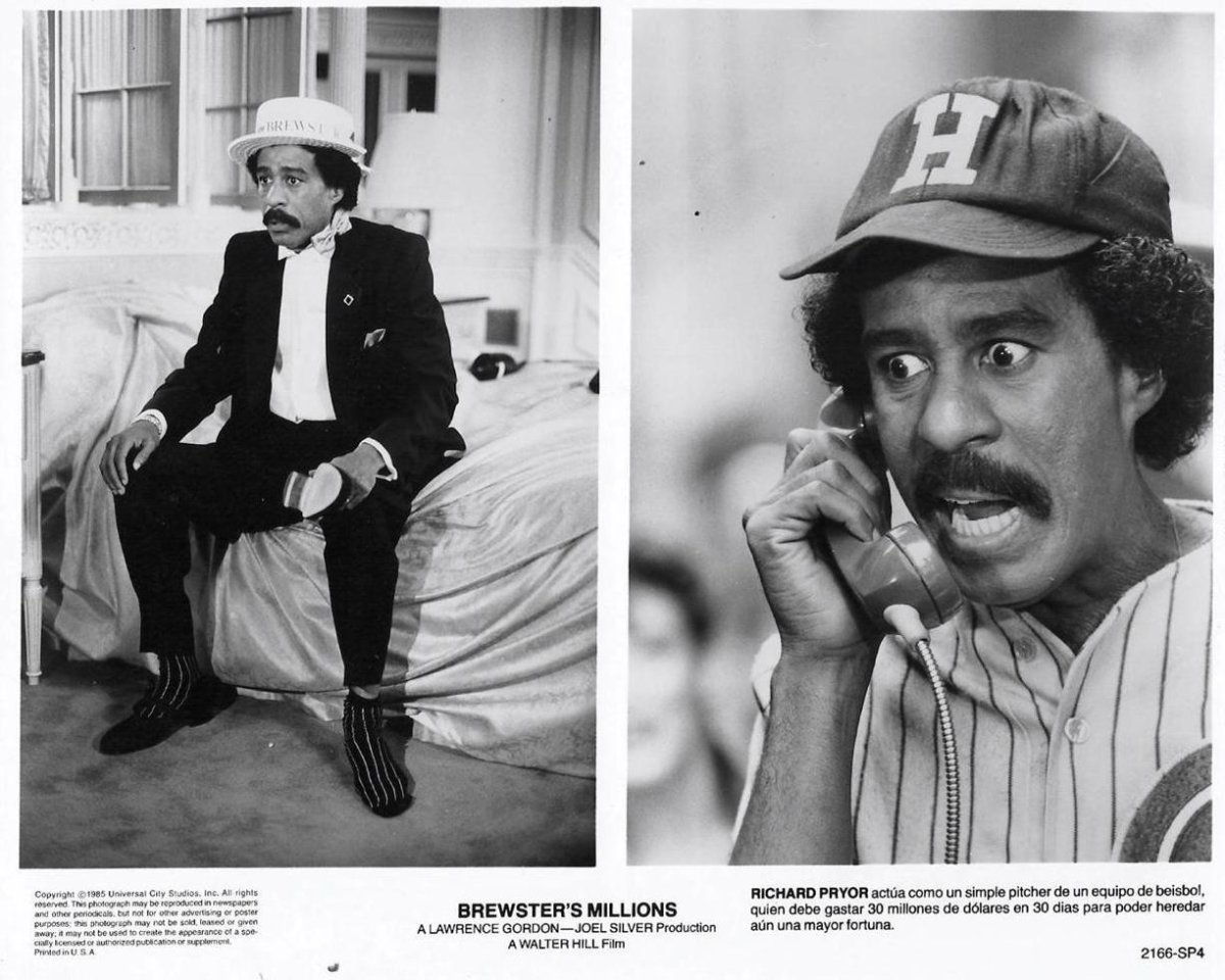 Ричард Прайор миллионы Брюстера