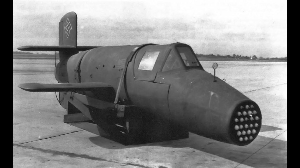 Самолет ba 349 Natter