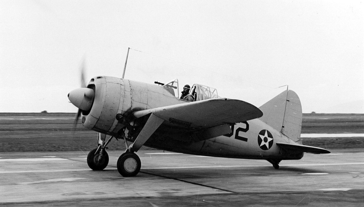 F2a Buffalo самолёт