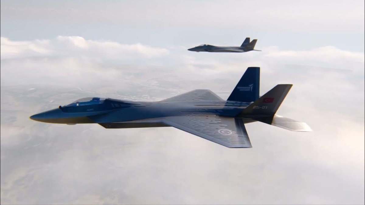 Истребитель Каан турецкий