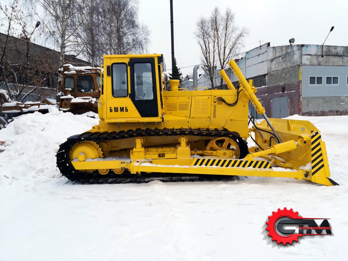 ЧТЗ "б10б" болотоходный бульдозер