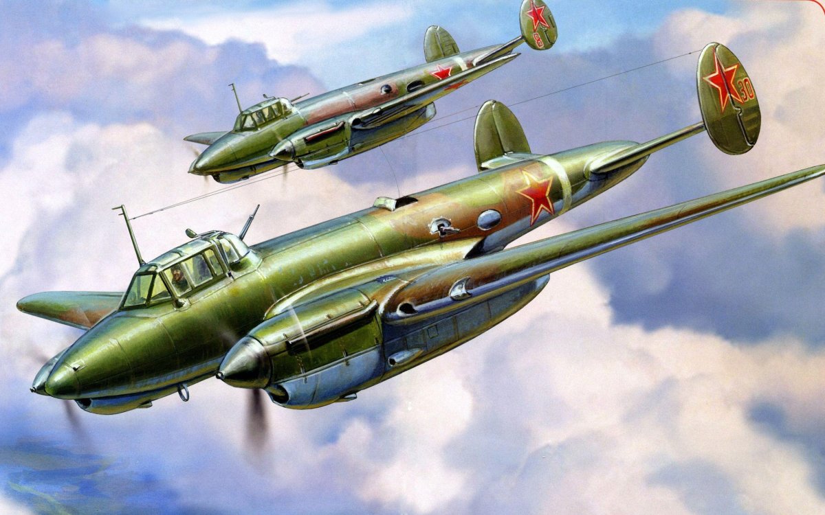 Самолёт Петлякова пе-2